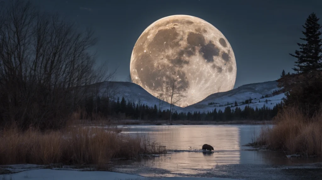 The Beaver Moon: November's Stunning Supermoon in 2024
